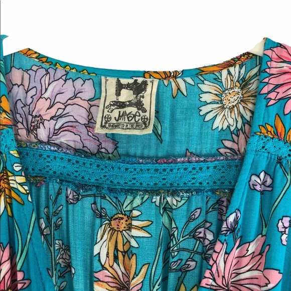 Jaase Carmen Floral Boho Maxi Dress - Picture 7 of 16